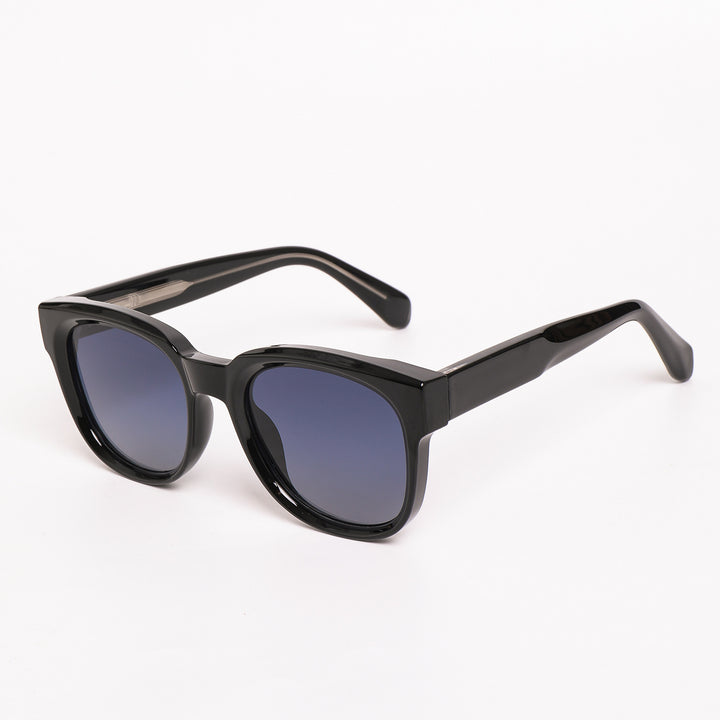 Dame moteriktig solbrille i elegant kvadrat-design med UV-beskyttelse Luvikno