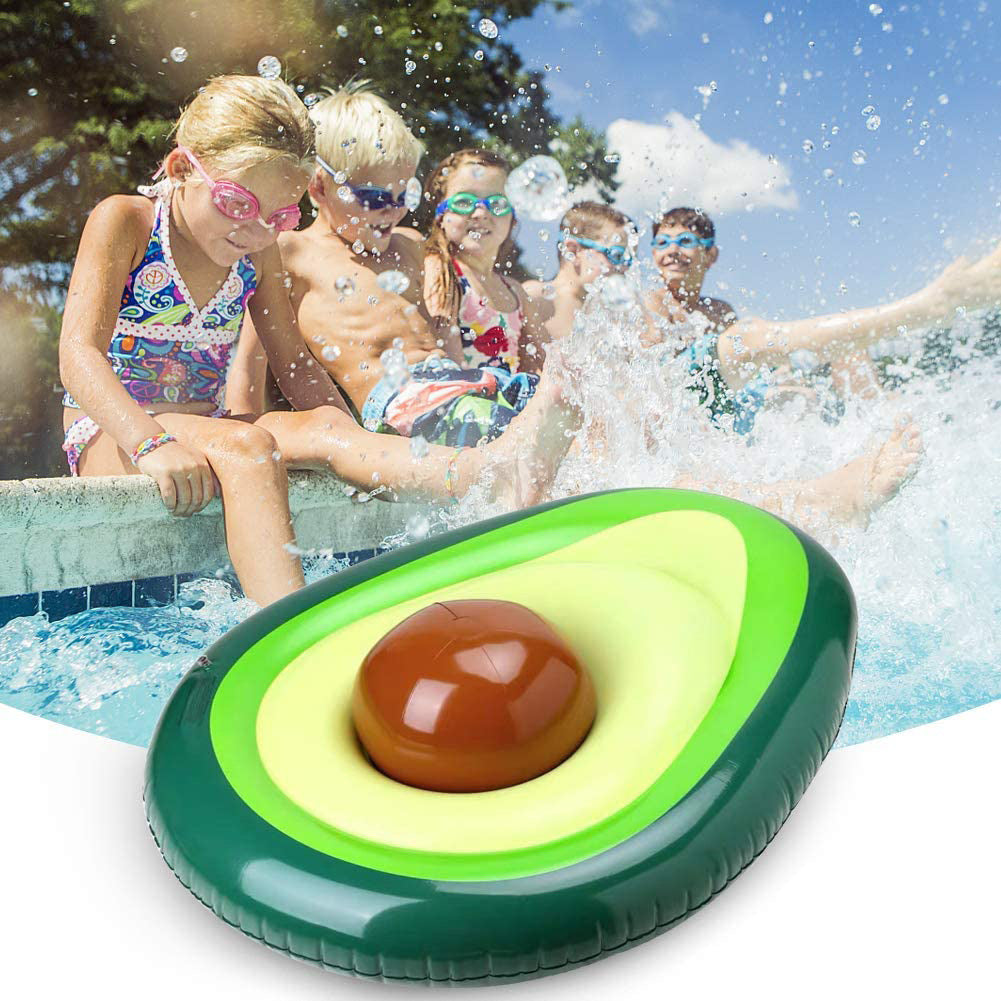 Dame inflatable avocado basseng lounge Luvikno