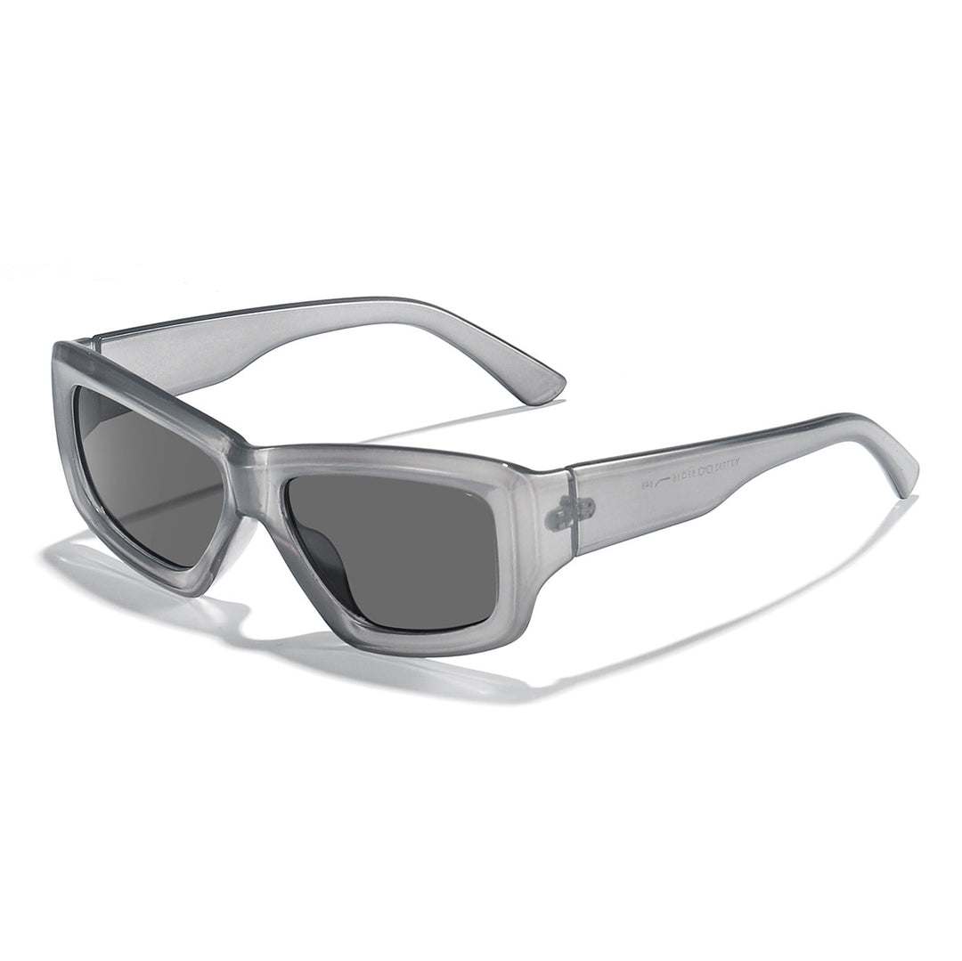 Dame moteriktig solbrille i unik ramme Luvikno