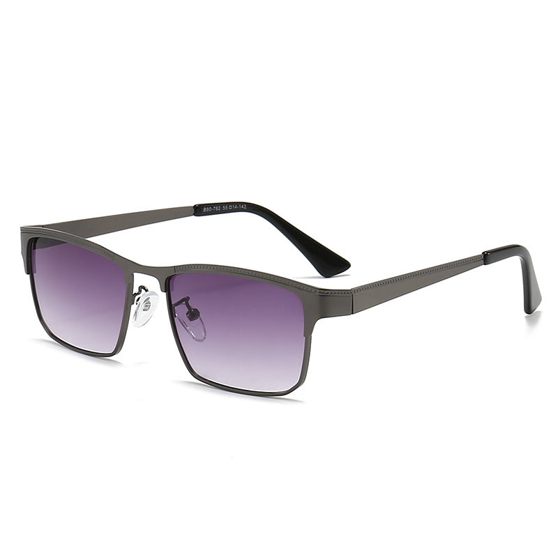 Dame kvadratisk solbrille med en stilig ramme og optimal UV-beskyttelse Luvikno