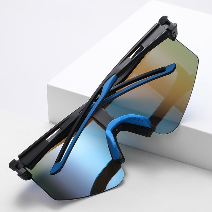 Unisex Sporty Racing Sunglasses with Advanced Airflow System Luvikno