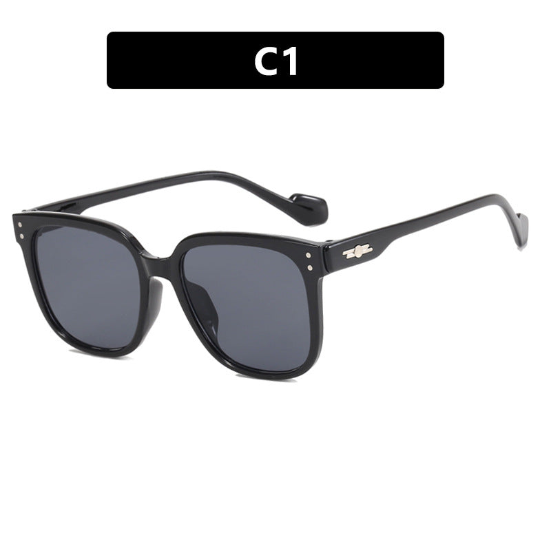 Dame firkantet solbrille med myk gradient og beskyttende UV-filter Luvikno