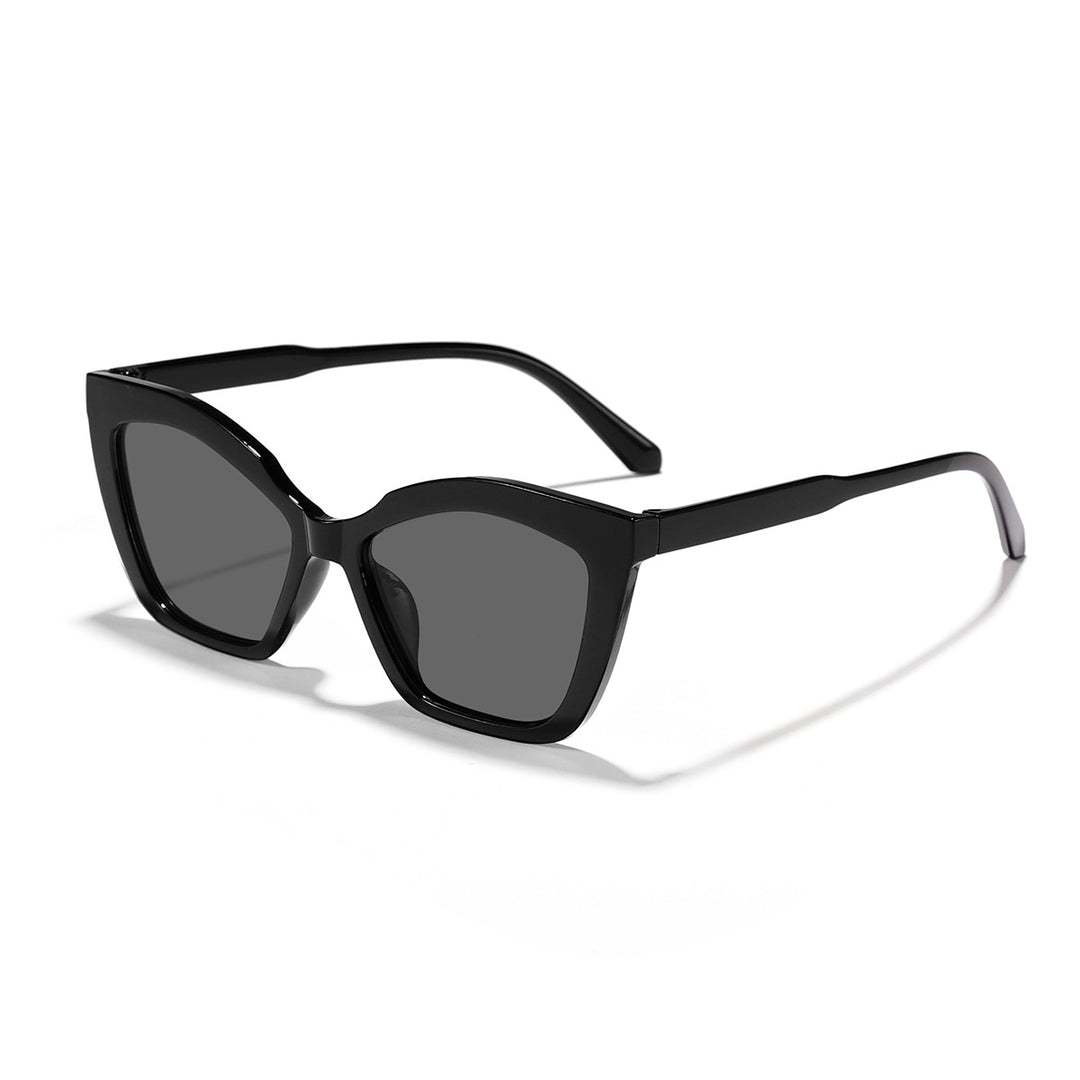Dame ekstravagante Cat-Eye solbriller Luvikno
