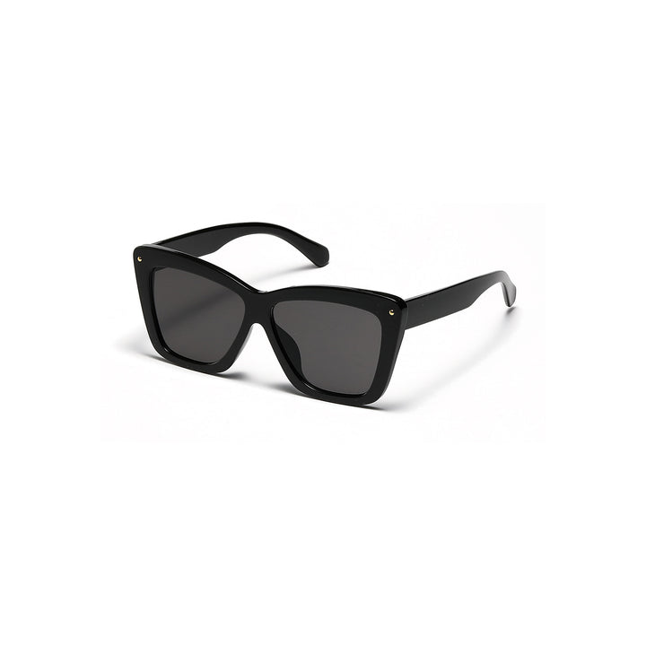 Dame geometrisk oversized solbrille Luvikno