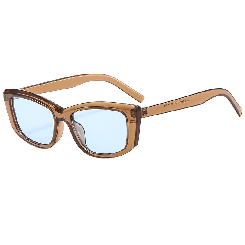 Damer Stilig solbrille i moderne kvadratdesign Luvikno
