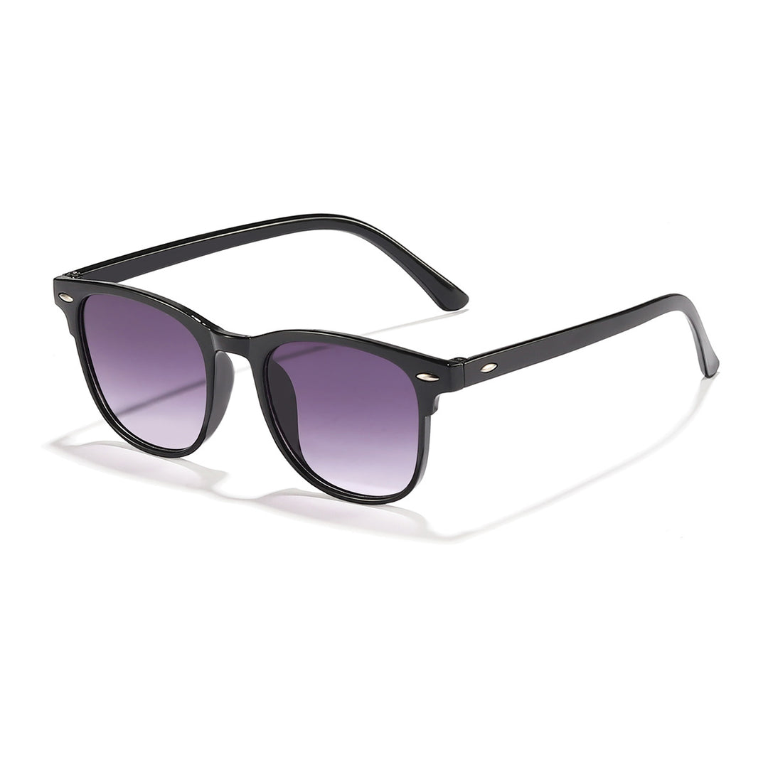 Dame trendy Gjennomsiktig Solbrille Luvikno