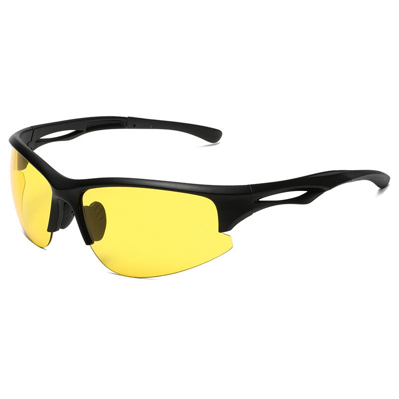 Dame Sporty solbrille med aerodynamisk design og polarisert linse Luvikno