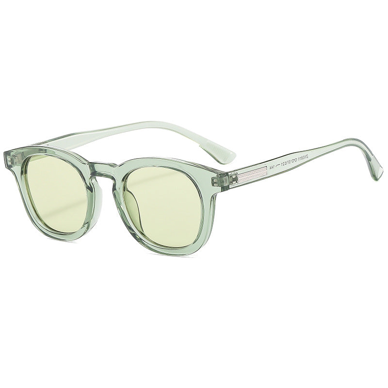Dame Geometrisk Solbrille i elegant design Luvikno