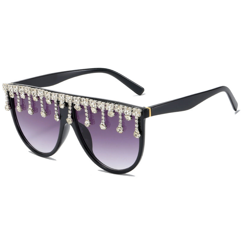 Dame Dekorativ Glamour-solbrille Luvikno