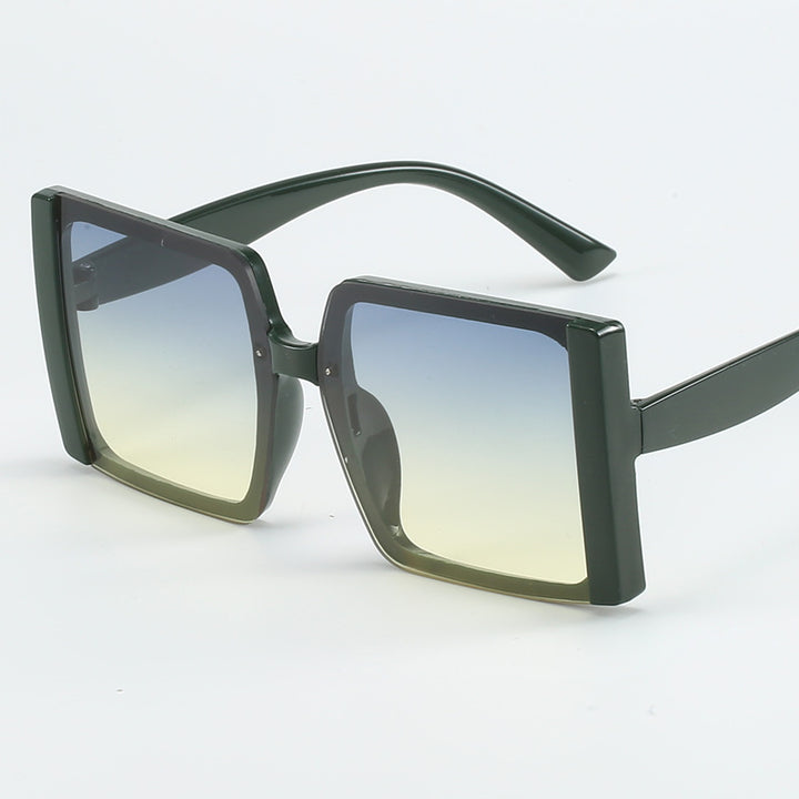 Dame Oversized-solbriller med gradient Luvikno