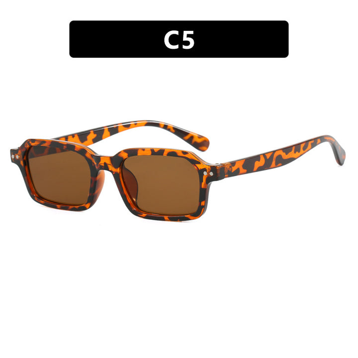 Dame moterik quadratisk solbrille i urban design Luvikno
