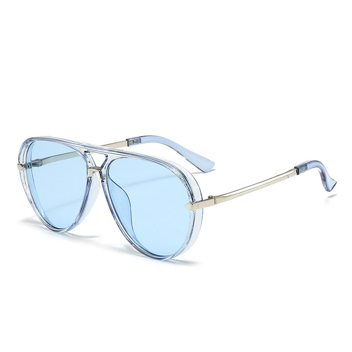 Dame pilot-solbrille med moderne metallramme og UV-beskyttelse Luvikno