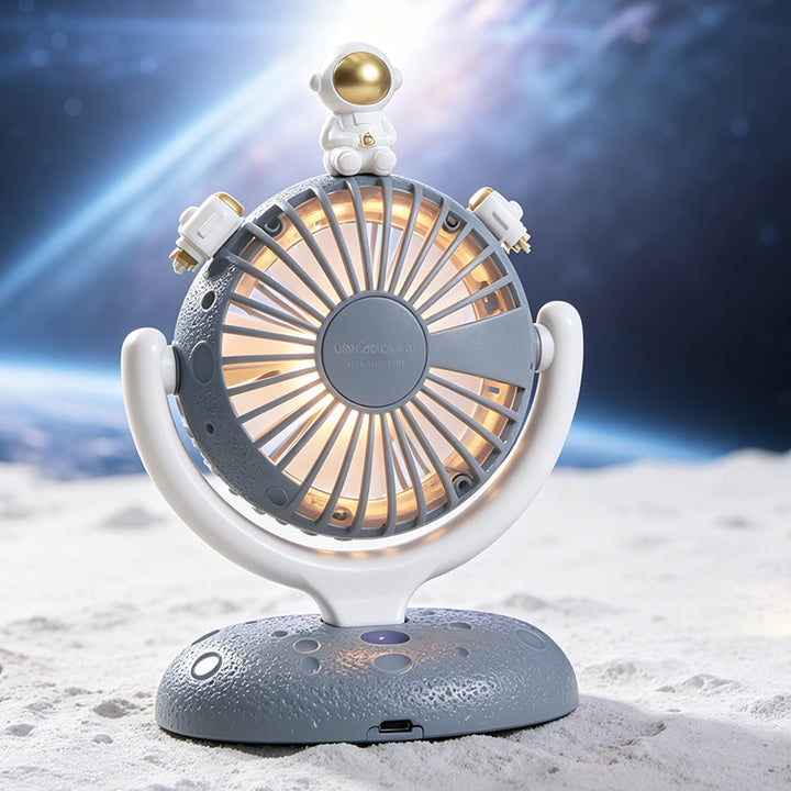 Dame Bærbar USB Bordvifte med kreativt Astronautdesign Luvikno