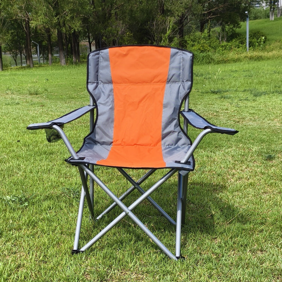 Dame Campingstol med ergonomisk ryggstøtte Luvikno