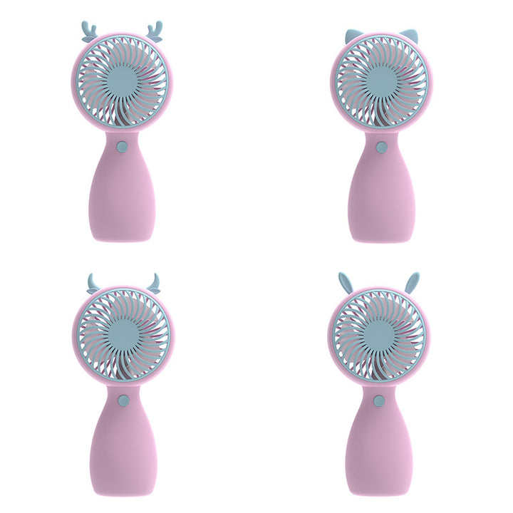 Unisex Bærbar Håndvifte med lekent Dyredesign Luvikno