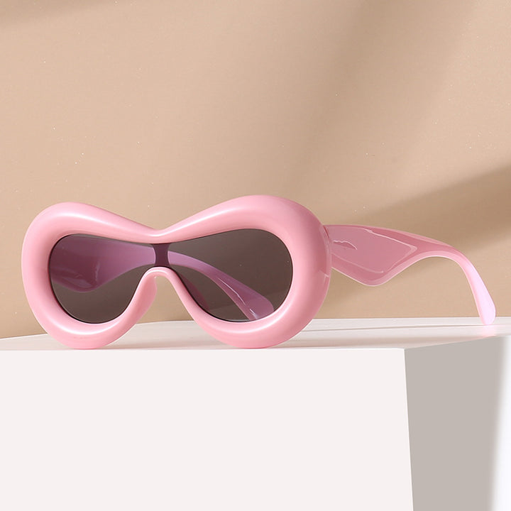 Damer futuristisk øyemaske solbrille Luvikno