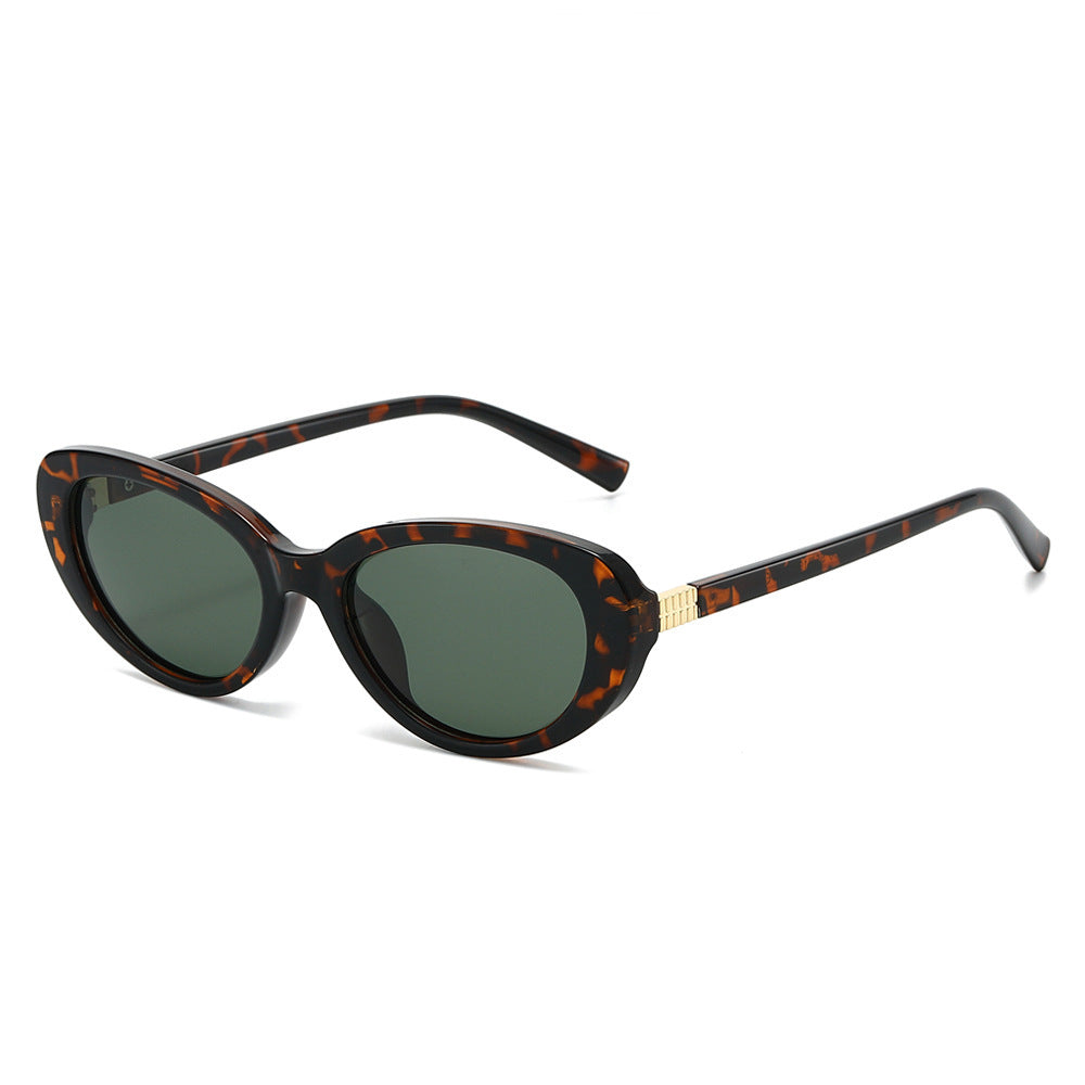 Damer moter solbrille i elegant Cat-Eye-stil Luvikno