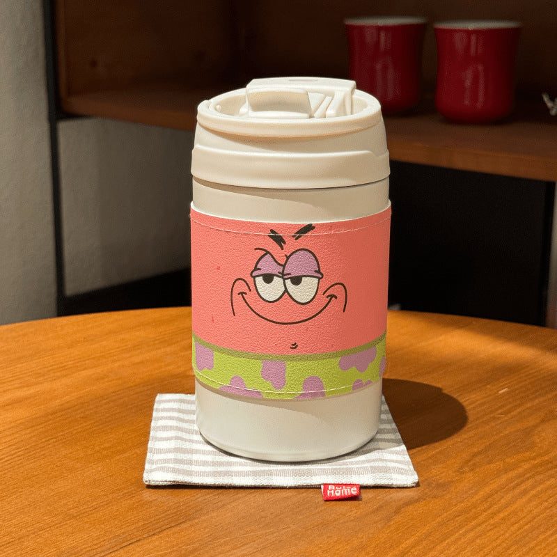Dame Isolert kaffe-kopp med elegant design og sikkert lokksystem Luvikno