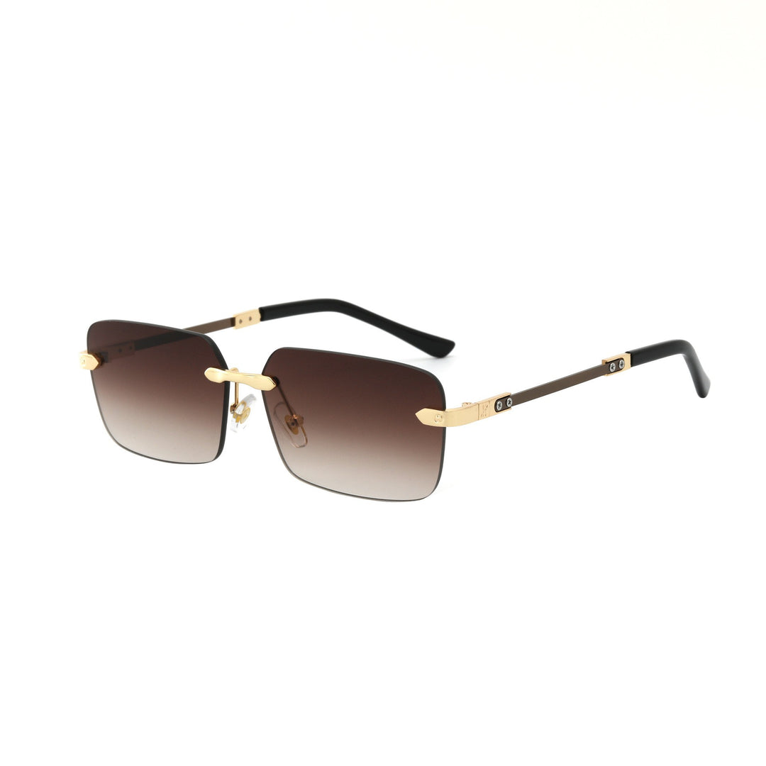 Dame solbrille med moderne, filigran design Luvikno