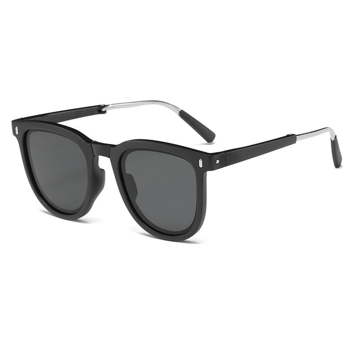 Dame mote solbrille med innovativt skilpaddemønster Luvikno