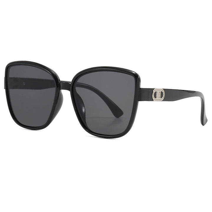 Dame elegante oversized solbriller i moderne design Luvikno