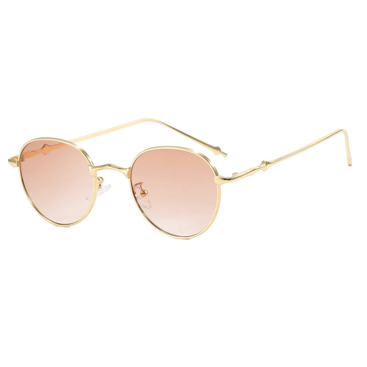 Dame elegant solbrille i moderne oval design Luvikno