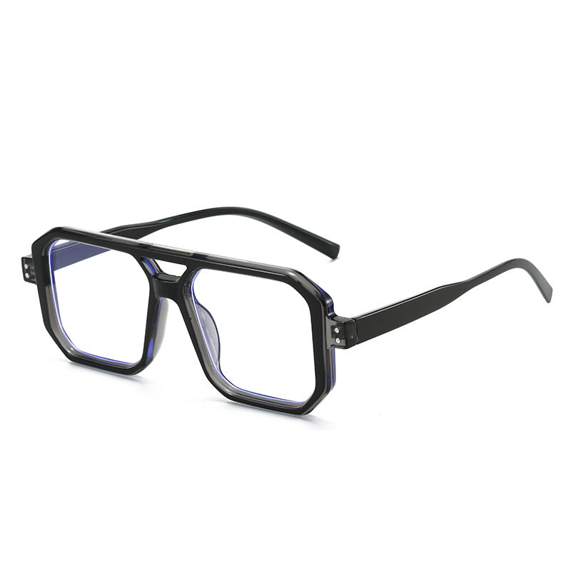 Dame moteriktig solbrille i moderne åttekantet design Luvikno