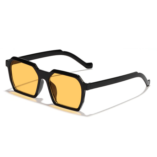 Dame moterik solbrille med innovativt åttekantet design Luvikno