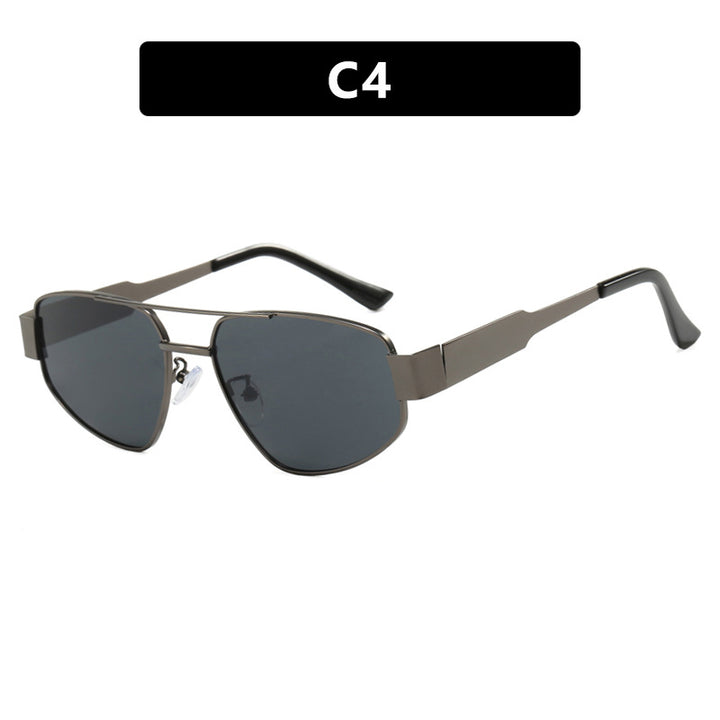 Dame stilige oversized solbeskyttelsesbriller Luvikno