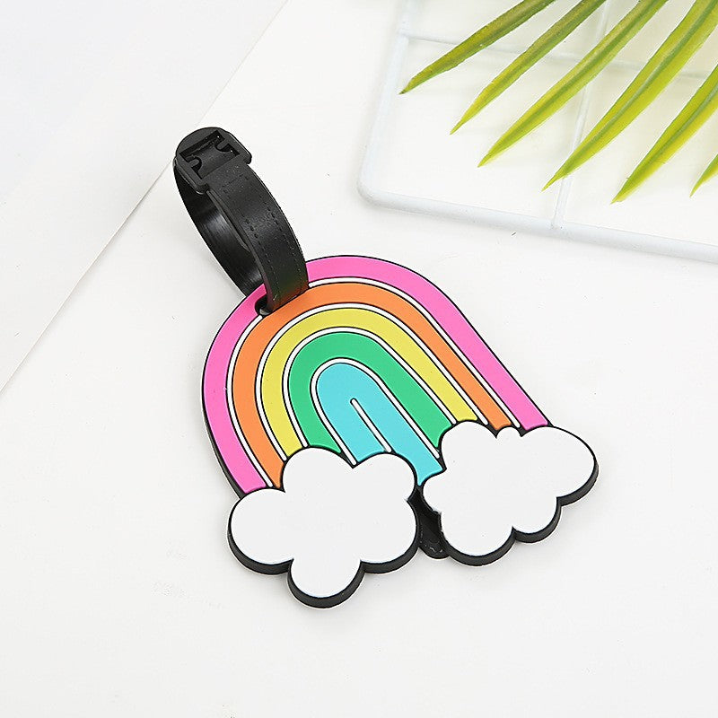 Unisex Bagasjelapp i søtt donut-design Luvikno