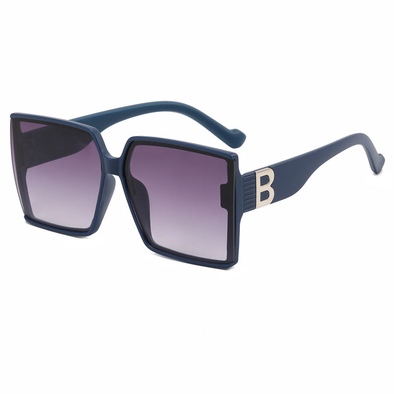 Dame Overdimensjonert Solbrille med luksuriøs Detalj Luvikno