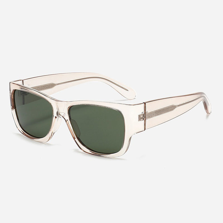 Dame Trendy solbriller i minimalistisk design Luvikno