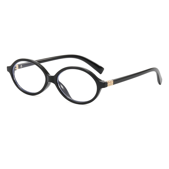 Dame elegante moteriktig lesebrille med uvanlig design Luvikno