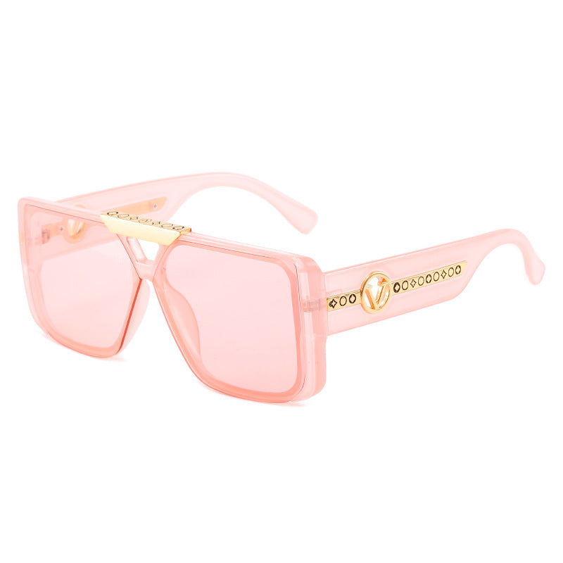 Dame elegant firkantet solbrille Luvikno