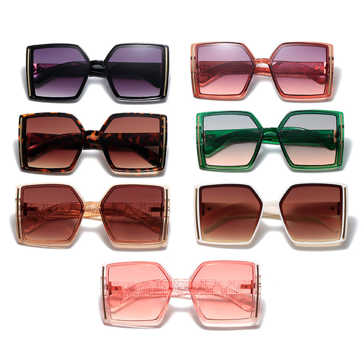 Damer fashionable solbriller i retro-inspirert design Luvikno