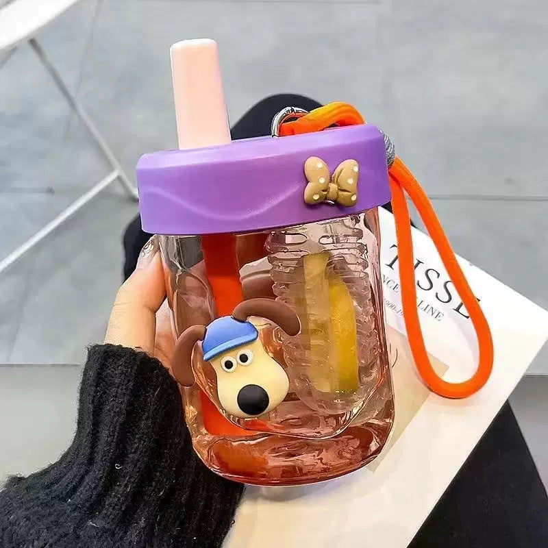 Damer Multifunksjonell Frukt-Infuser-Flaske Luvikno