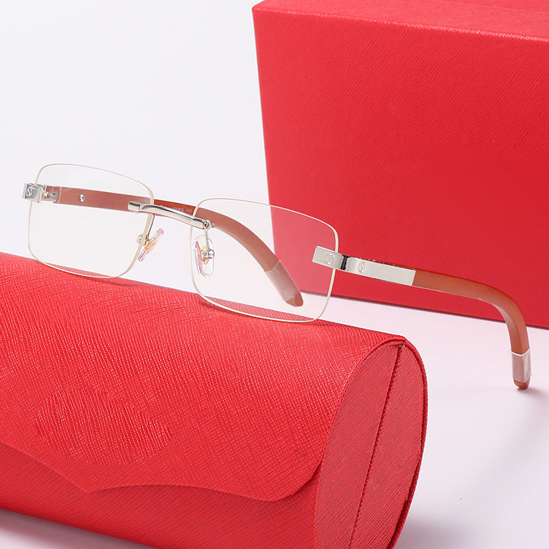 Dame Korreksjonsbrille med høyverdig metallramme og moderne design Luvikno