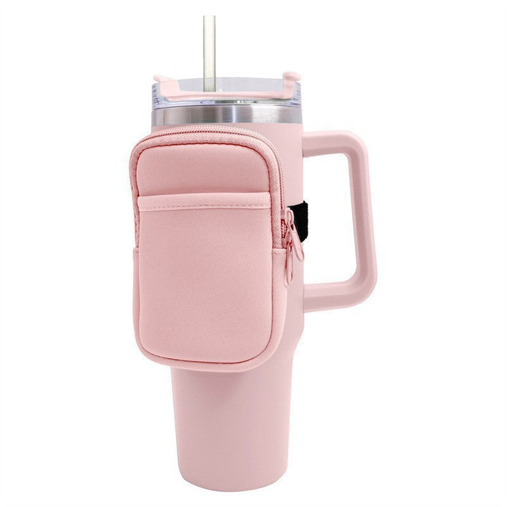 Unisex koppholder med praktisk lomme Luvikno