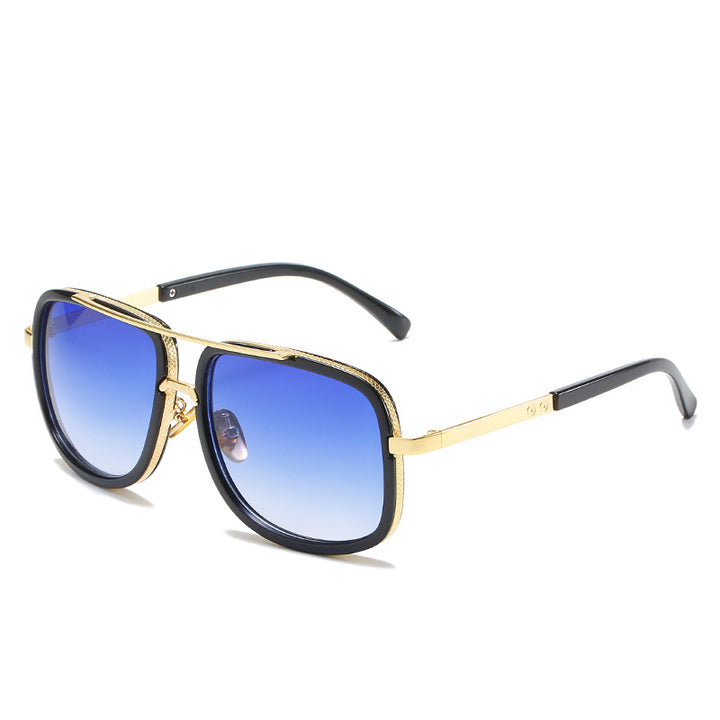 Dame kvadratisk solbrille med luksuriøse detaljer Luvikno