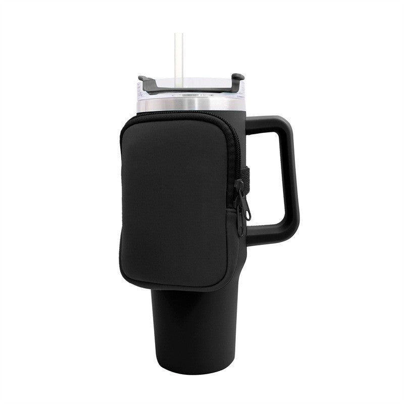 Unisex koppholder med praktisk lomme Luvikno