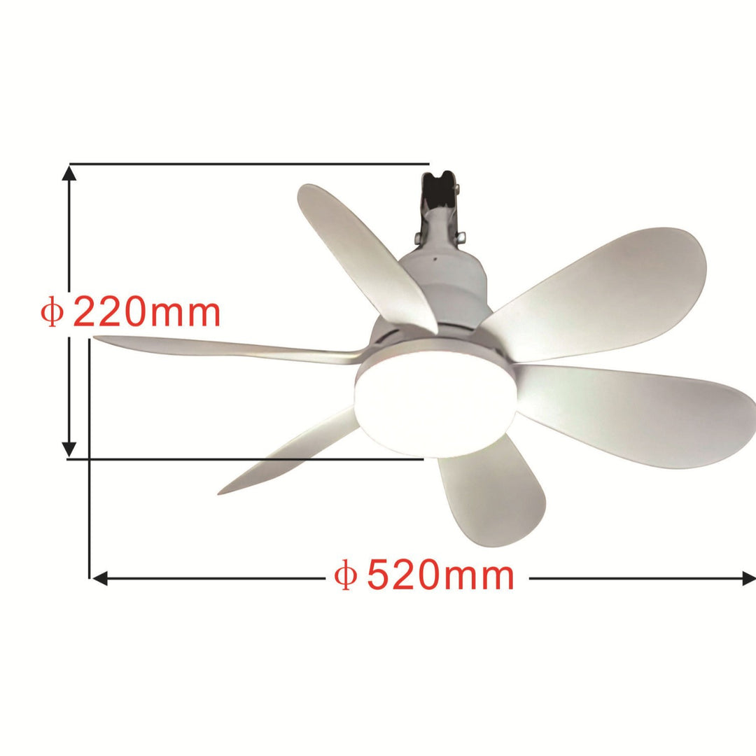 Takvifte med moderne LED-belysning Luvikno