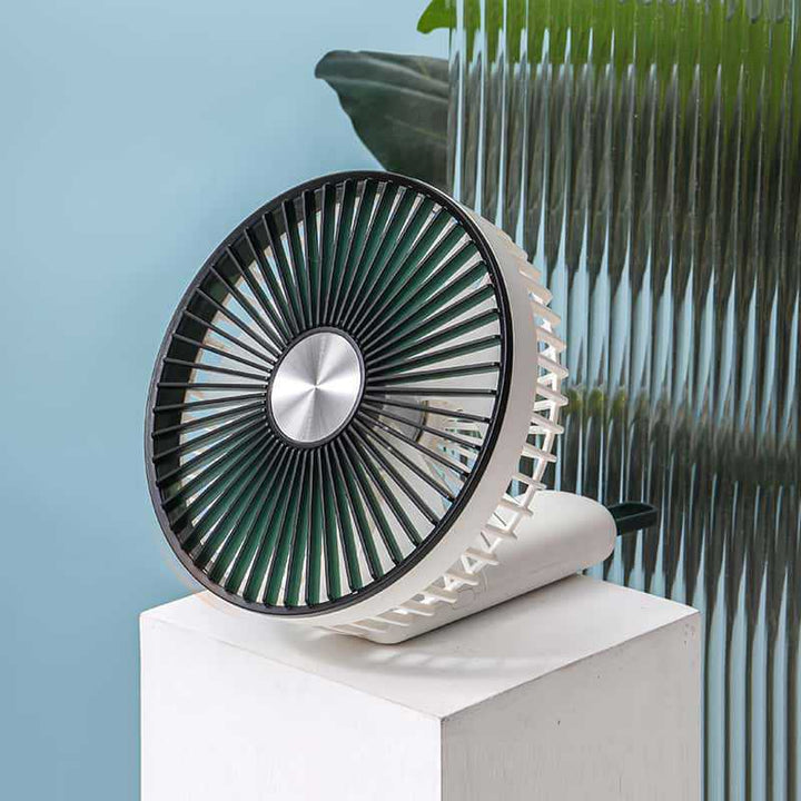 Dame Bærbar Mini-vifte med kreativ design og justerbar ventilasjon Luvikno