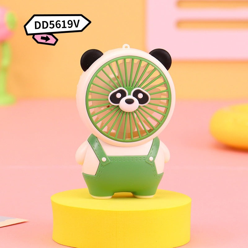Dame Bærbar Mini Vifte i Panda-design Luvikno