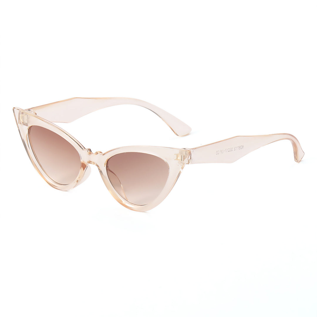 Dame Modische Katzenaugen Solbrille Luvikno