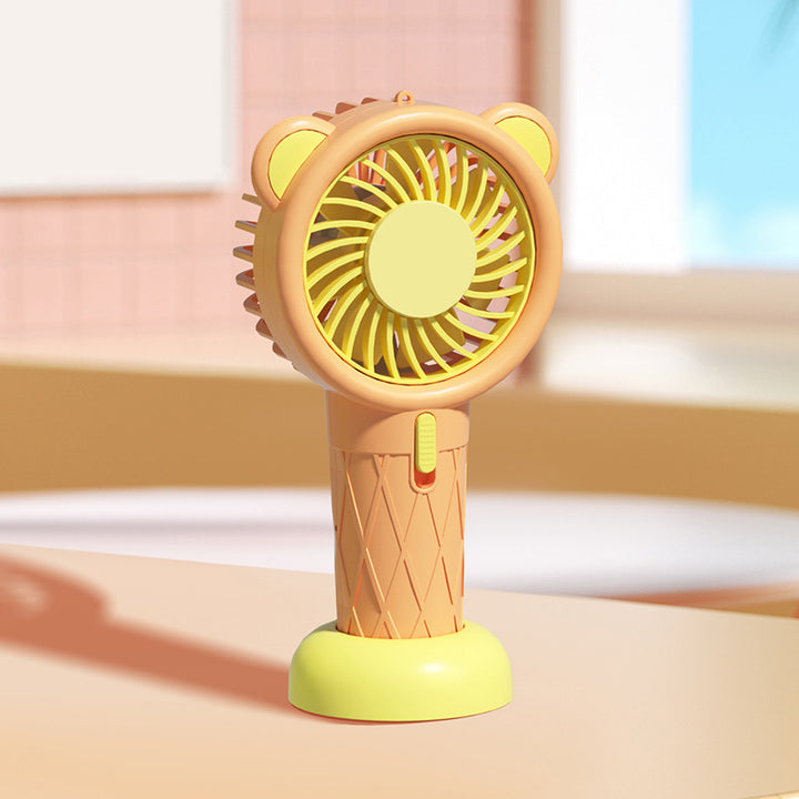 Dame Bærbar Mini-Ventilator med leken Dyredesign Luvikno