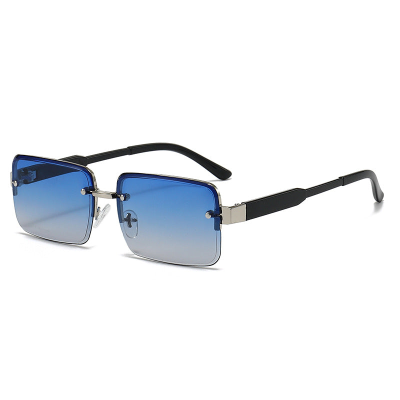 Dame Designer-solbriller i moderne rektangulært design Luvikno