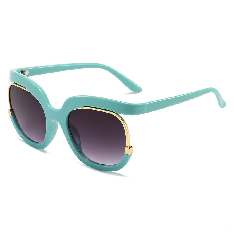 Dame Overdimensjonert Solbrille med elegant Skildpadde-design Luvikno