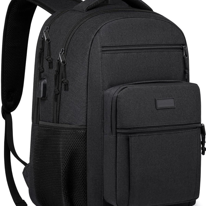 Unisex hverdags ryggsekk med flere rom og laptop veske Luvikno