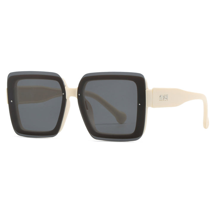 Dame oversized solbriller i urbant design Luvikno
