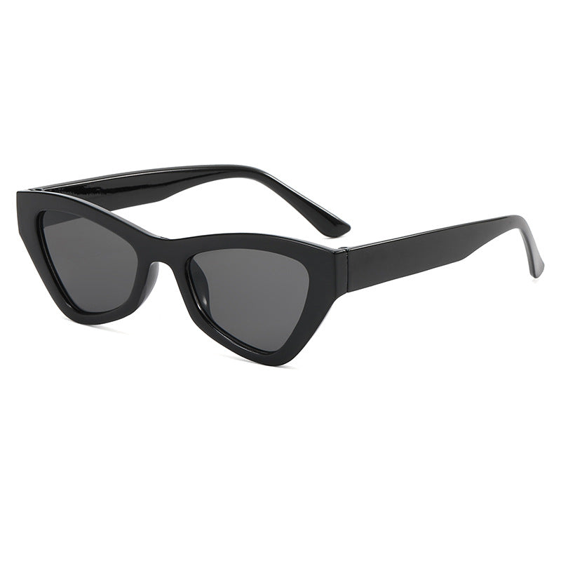 Damen trendy Cat-Eye solbrille Luvikno